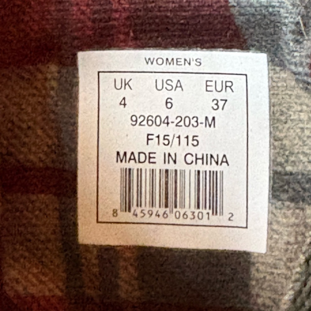 Palladium Green and Brown Combat Boots with Flannel Interior - Picture 6 of 10